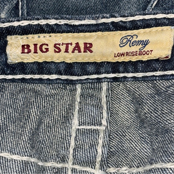 Big Star Remy Low Rise Boot Cut Jeans - Picture 7 of 15